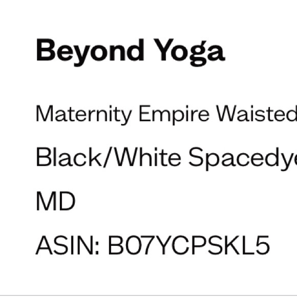 Beyond the bump Gray High-Waisted maternity Leggings - Picture 4 of 4